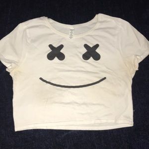 Official Marshmello Cropped T-Shirt